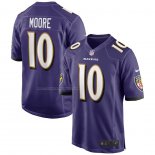 Camiseta NFL Game Baltimore Ravens Chris Moore Violeta