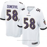 Camiseta NFL Game Baltimore Ravens Dumervil Blanco