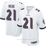 Camiseta NFL Game Baltimore Ravens Webb Blanco