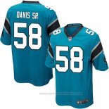 Camiseta NFL Game Carolina Panthers Davis Sr Azul