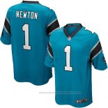 Camiseta NFL Game Carolina Panthers Newton Lago Azul