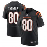 Camiseta NFL Game Cincinnati Bengals Mike Thomas 80 Negro