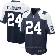 Camiseta NFL Game Dallas Cowboys Claiborne Azul Blanco