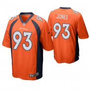 Camiseta NFL Game Denver Broncos Dre'mont Jones Naranja