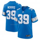 Camiseta NFL Game Detroit Lions Morice Norris Azul