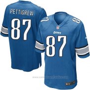 Camiseta NFL Game Detroit Lions Pettigrew Azul