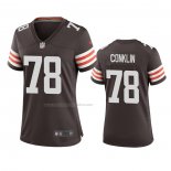 Camiseta NFL Game Mujer Cleveland Browns Jack Conklin Marron