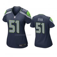 Camiseta NFL Game Mujer Seattle Seahawks Bruce Irvin Azul