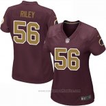 Camiseta NFL Game Mujer Washington Redskins Riley Marron