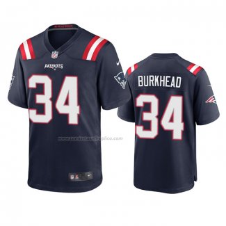 Camiseta NFL Game New England Patriots Rex Burkhead 2020 Azul