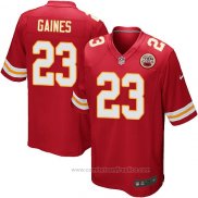 Camiseta NFL Game Nino Kansas City Chiefs Gaines Rojo