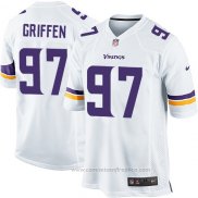 Camiseta NFL Game Nino Minnesota Vikings Griffen Blanco