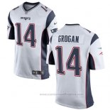 Camiseta NFL Game Nino New England Patriots Grogan Blanco