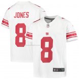 Camiseta NFL Game Nino New York Giants Daniel Jones Blanco