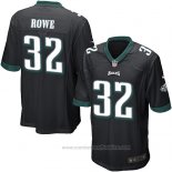 Camiseta NFL Game Philadelphia Eagles Rowe Negro