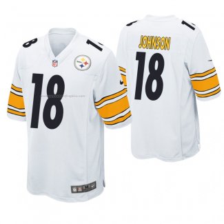 Camiseta NFL Game Pittsburgh Steelers Diontae Johnson Blanco