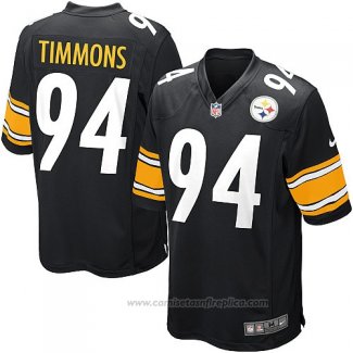 Camiseta NFL Game Pittsburgh Steelers Timmons Negro