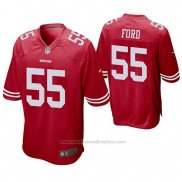 Camiseta NFL Game San Francisco 49ers Dee Ford Rojo