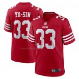 Camiseta NFL Game San Francisco 49ers Rock Ya-Sin Rojo