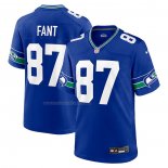 Camiseta NFL Game Seattle Seahawks Noah Fant Throwback Azul