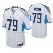 Camiseta NFL Game Tennessee Titans 79 Isaiah Wilson Blanco