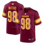 Camiseta NFL Game Washington Commanders Phidarian Mathis Rojo