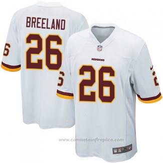 Camiseta NFL Game Washington Redskins Breeland Blanco