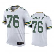 Camiseta NFL Legend Green Bay Packers Jon Runyan Jr. Blanco Color Rush