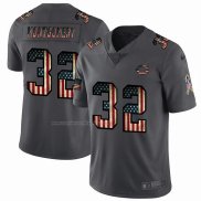 Camiseta NFL Limited Chicago Bears Montgomery Retro Flag Negro