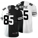 Camiseta NFL Limited San Francisco 49ers Kittle White Black Split