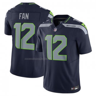 Camiseta NFL Limited Seattle Seahawks 12th Fan Vapor F.U.S.E. Azul