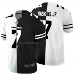 Camiseta NFL Limited Washington Redskins Haskins JR White Black Split