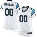 Camiseta NFL Mujer Carolina Panthers Personalizada Blanco