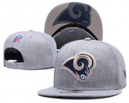 Gorra Los Angeles Rams Gris Oro