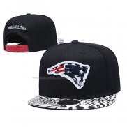 Gorra New England Patriots Blanco Negro