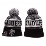 Gorro Beanie Las Vegas Raiders Negro Gris Blanco