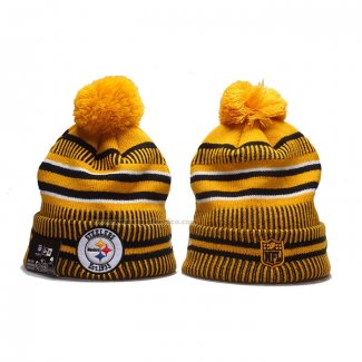 Gorro Beanie Pittsburgh Steelers 1933 Amarillo Negro