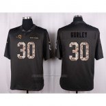 Camiseta NFL Anthracite Los Angeles Rams Gurley 2016 Salute To Service