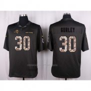 Camiseta NFL Anthracite Los Angeles Rams Gurley 2016 Salute To Service