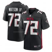 Camiseta NFL Game Atlanta Falcons Leroy Watson Negro