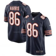 Camiseta NFL Game Chicago Bears Demetrius Harris 86 Azul