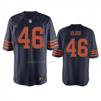 Camiseta NFL Game Chicago Bears Kindle Vildor Throwback Azul