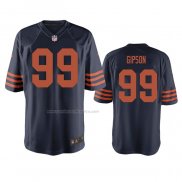 Camiseta NFL Game Chicago Bears Trevis Gipson Throwback Azul