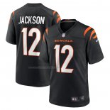 Camiseta NFL Game Cincinnati Bengals Shedrick Jackson Negro