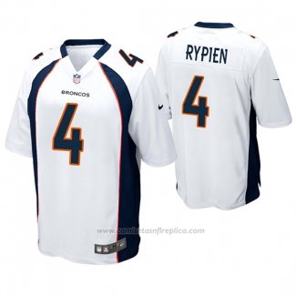 Camiseta NFL Game Denver Broncos Brett Rypien Blanco