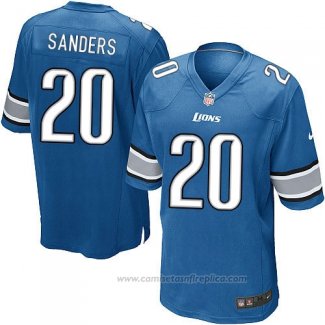 Camiseta NFL Game Detroit Lions Sanders Azul