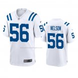 Camiseta NFL Game Indianapolis Colts 56 Quenton Nelson Blanco