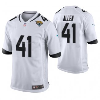 Camiseta NFL Game Jacksonville Jaguars Josh Allen Blanco