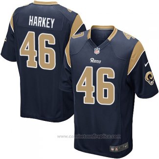 Camiseta NFL Game Los Angeles Rams Harkey Negro