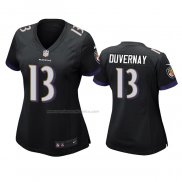 Camiseta NFL Game Mujer Baltimore Ravens Devin Duvernay Negro